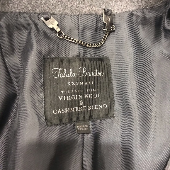 Aritzia Talula Babaton double breasted pea coat - Picture 3 of 5